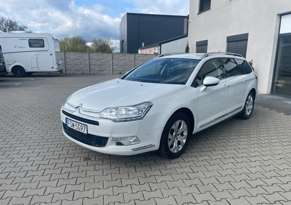 Citroen C5 cena 36500 przebieg: 244000, rok produkcji 2015 z Świebodzin małe 154